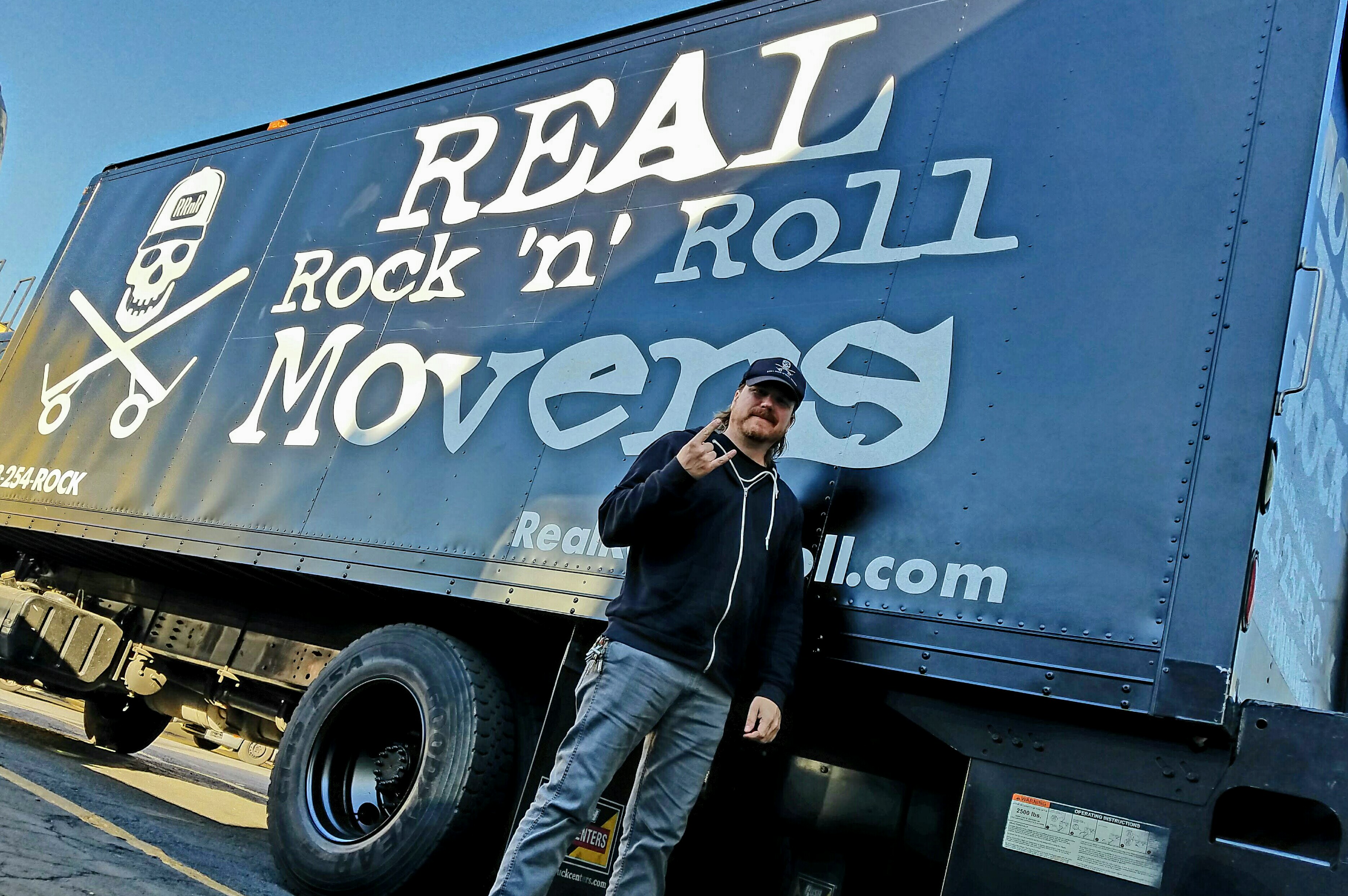 Real Rock 'n' Roll Movers Trucks